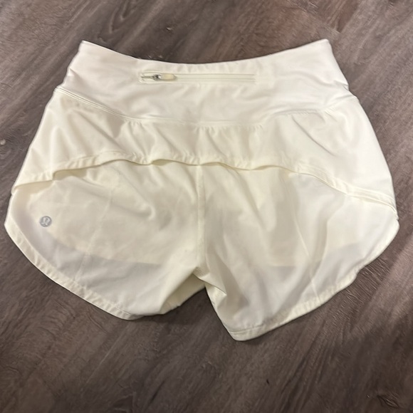 Speed up mid-rise lined 4 inch size two color solid yellow neon - Picture 2 of 6